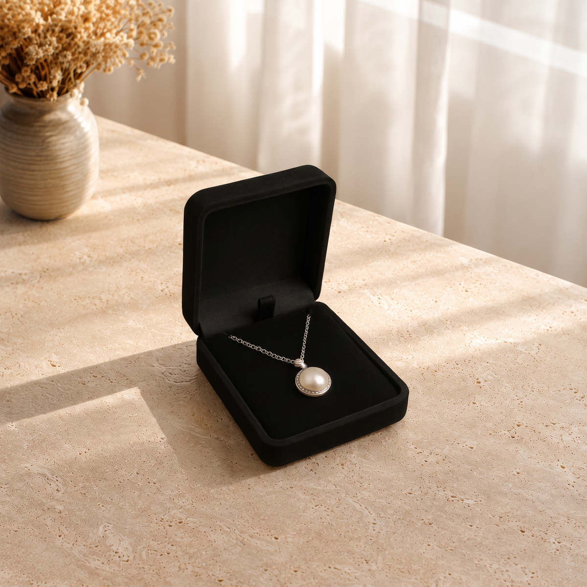 Boîte À Bijoux Écrin Pour Collier