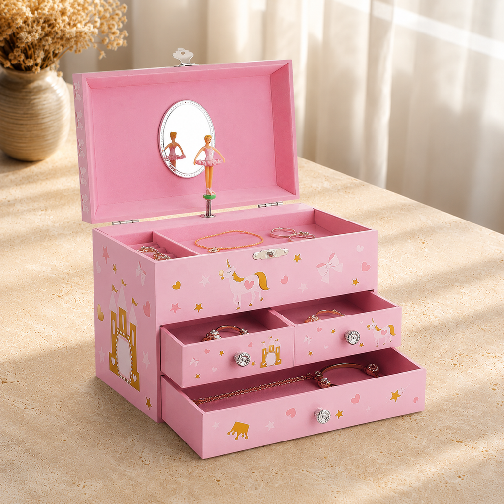 Boîte à Bijoux Licorne Étoilée