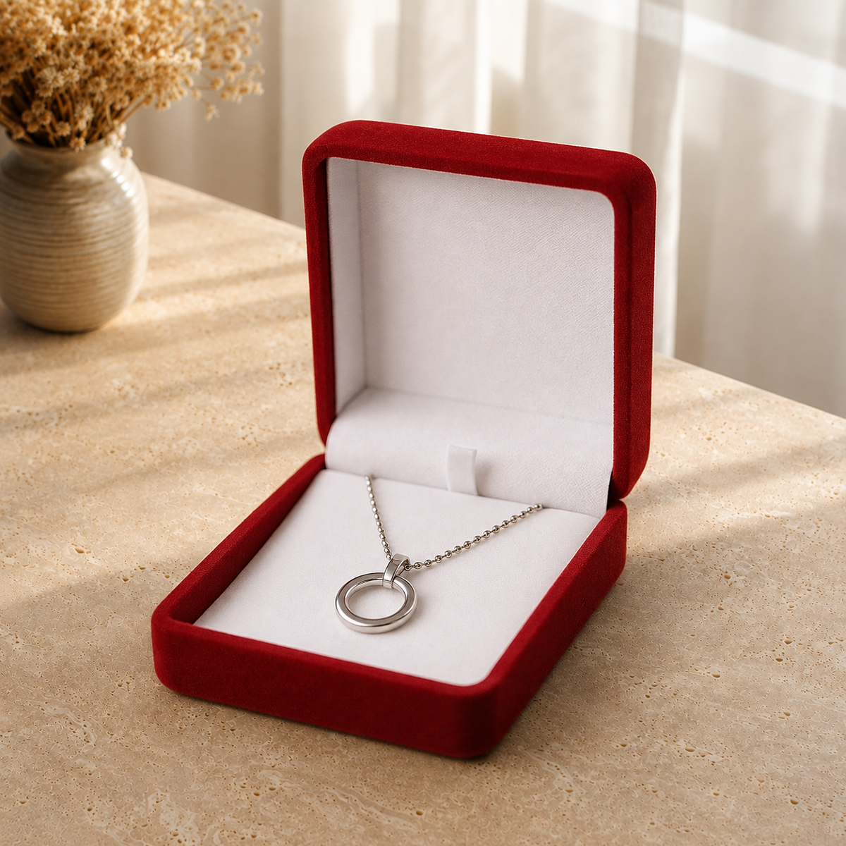 Boîte À Bijoux Écrin Pour Collier
