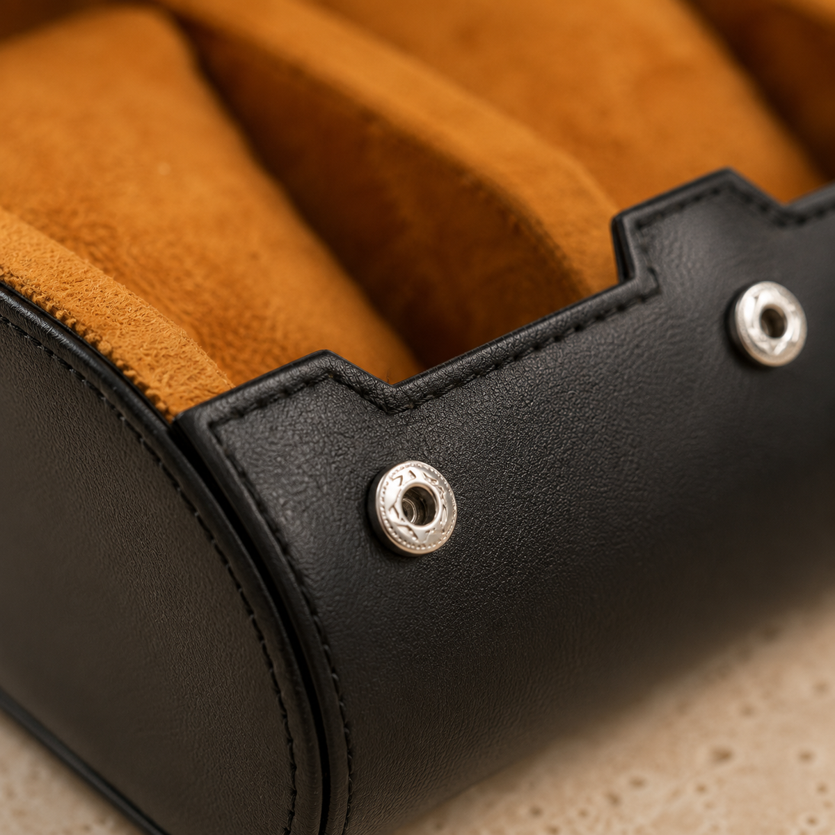 Boîte À Montre Étui Cuir Velours