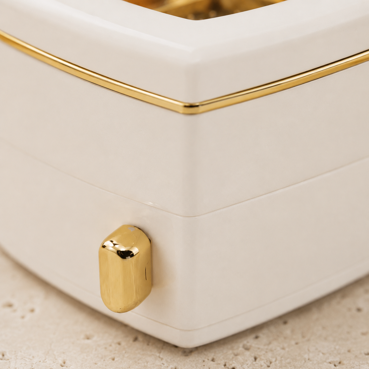 Boîte À Bijoux Musicale Cœur En Bois