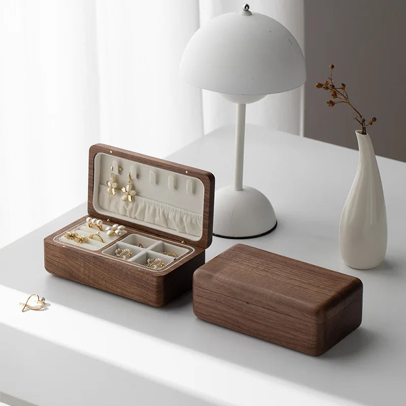 Petite Boîte À Bijoux En Bois