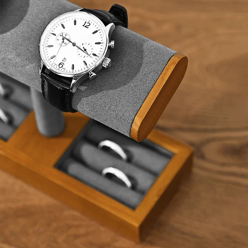 Support Montres Et Bracelets En Bois