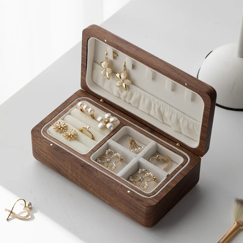 Petite Boîte À Bijoux En Bois